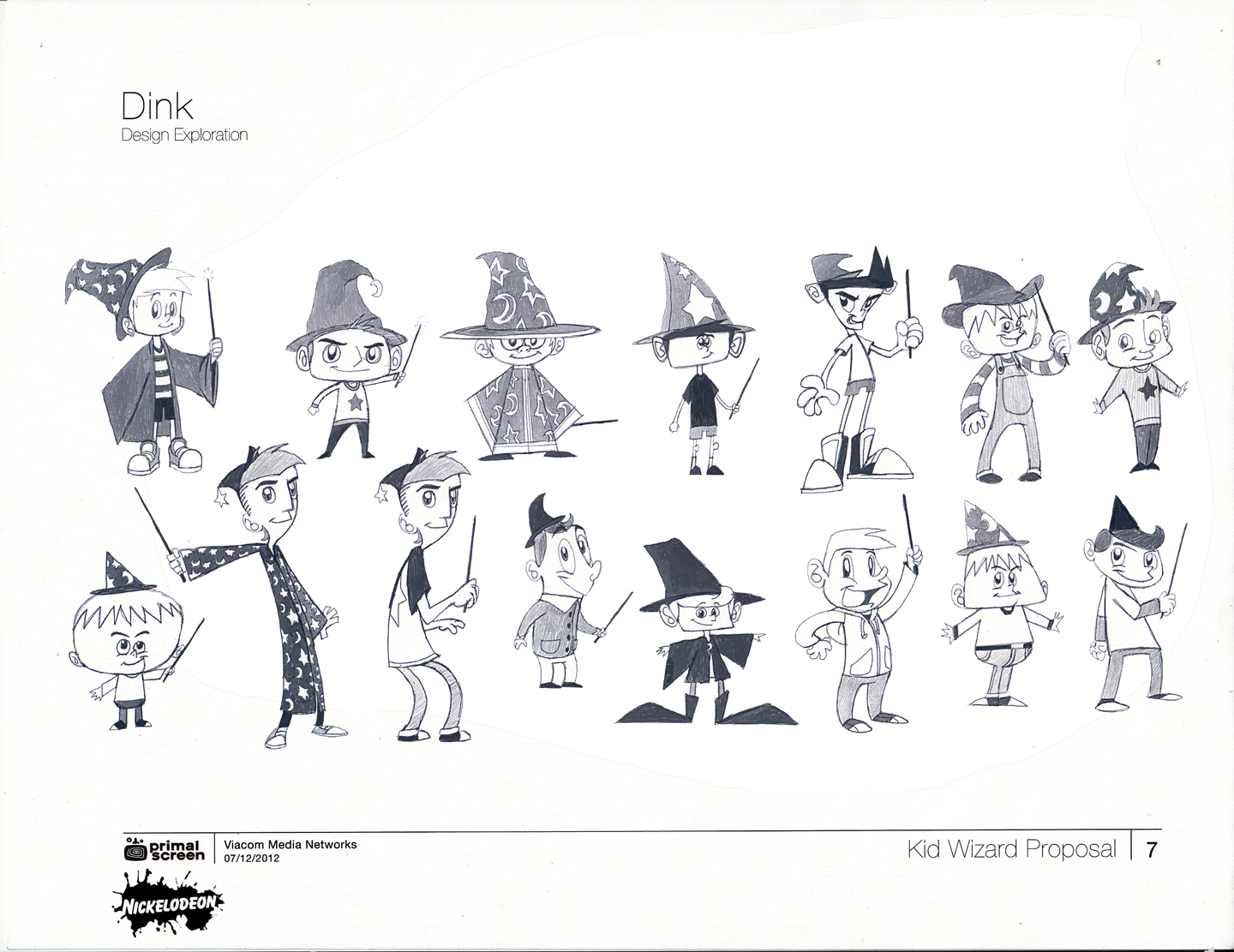 Dink - Kid Wizard Design Exploration